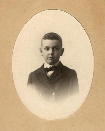 Richard Kimmel 8 years old 1905